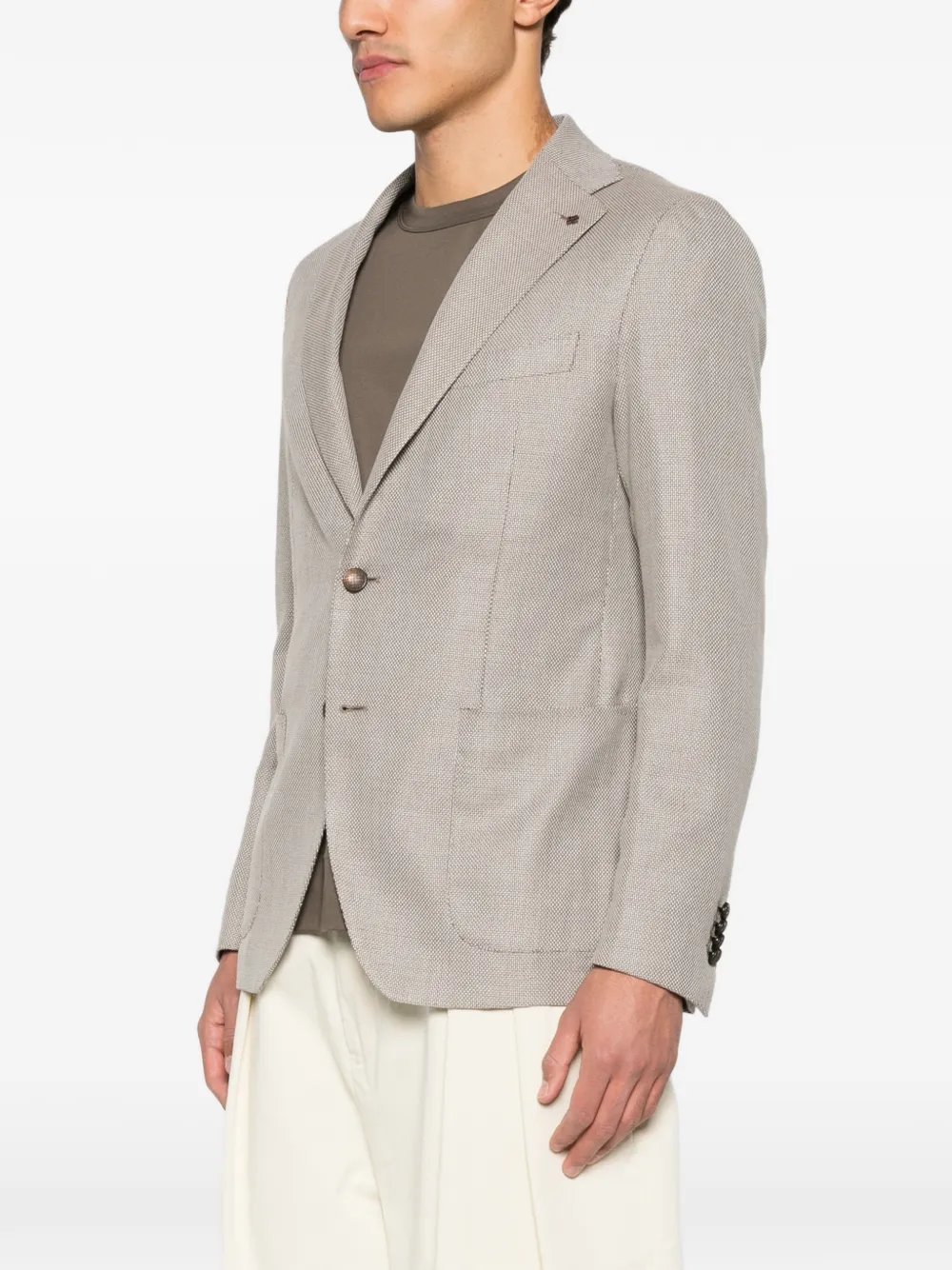 Tagliatore Blazer met knoopsluiting Beige