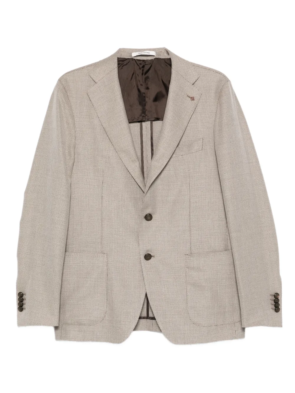 Tagliatore Blazer con bottoni - Toni neutri
