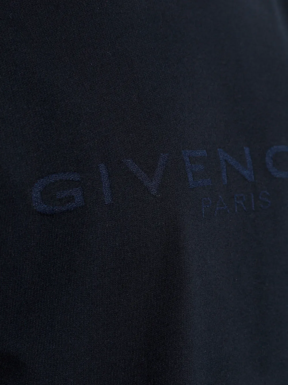 Givenchy Paris T-shirt met jacquard Blauw