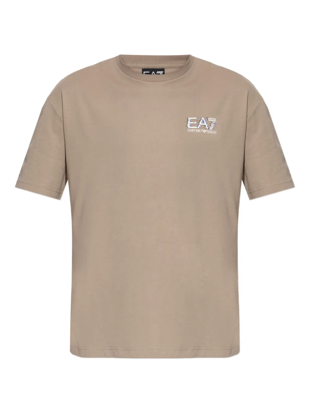 Ea7 Emporio Armani logo T-shirt - Toni neutri