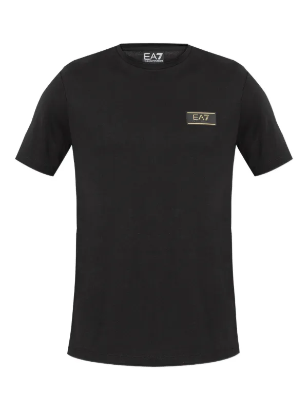 Ea7 Emporio Armani ロゴ Tシャツ | ブラック | FARFETCH JP