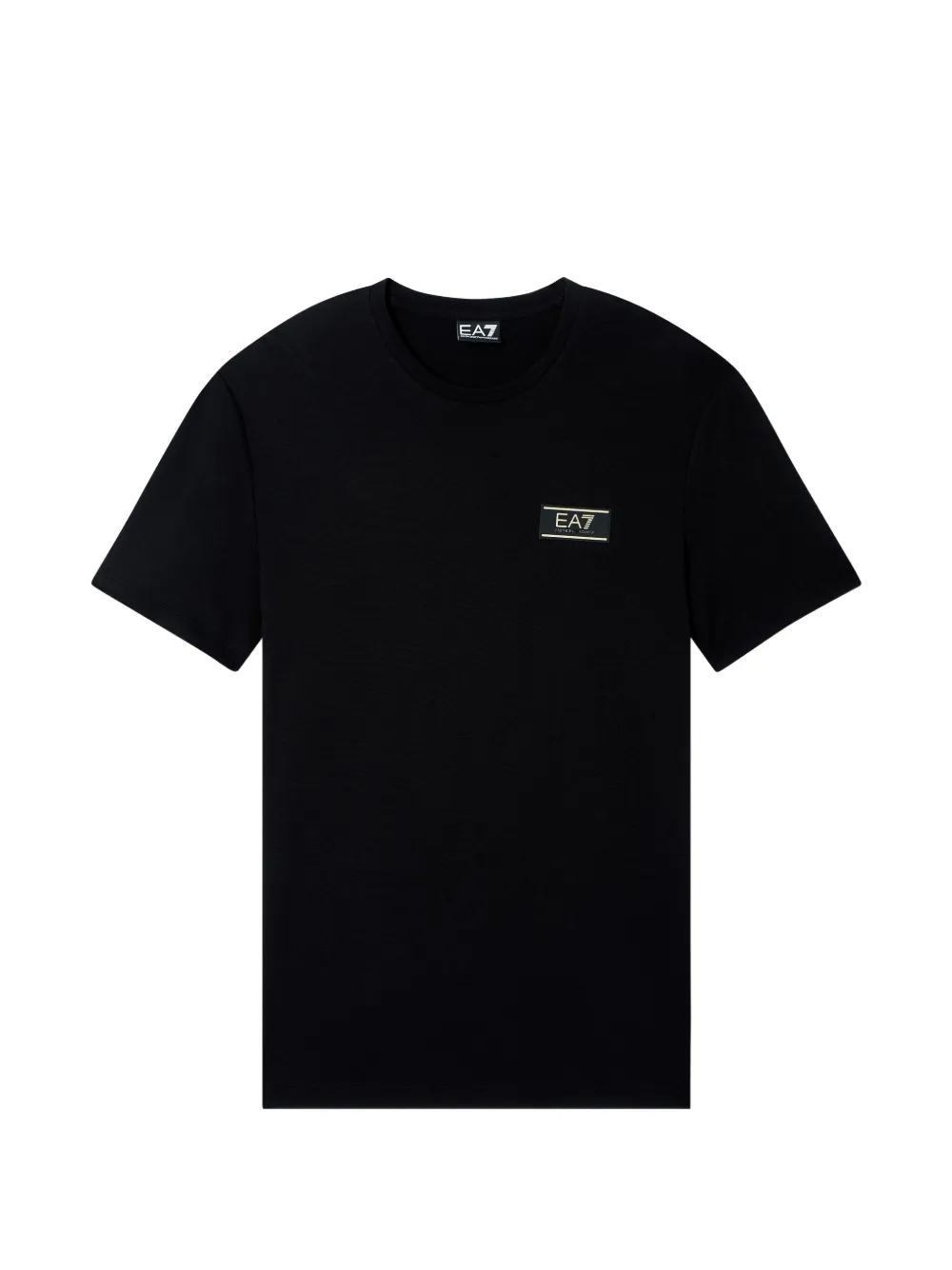 Ea7 Emporio Armani logo-patch T-shirt - Nero