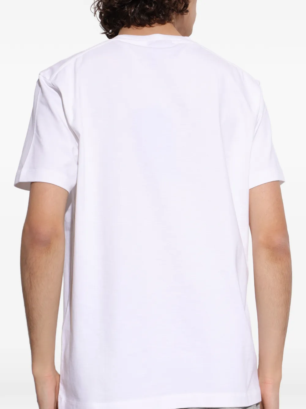 DSQUARED2 cool-fit T-shirt met logoplakkaat Wit