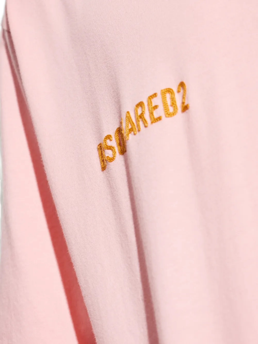 DSQUARED2 T-shirt met logo Roze