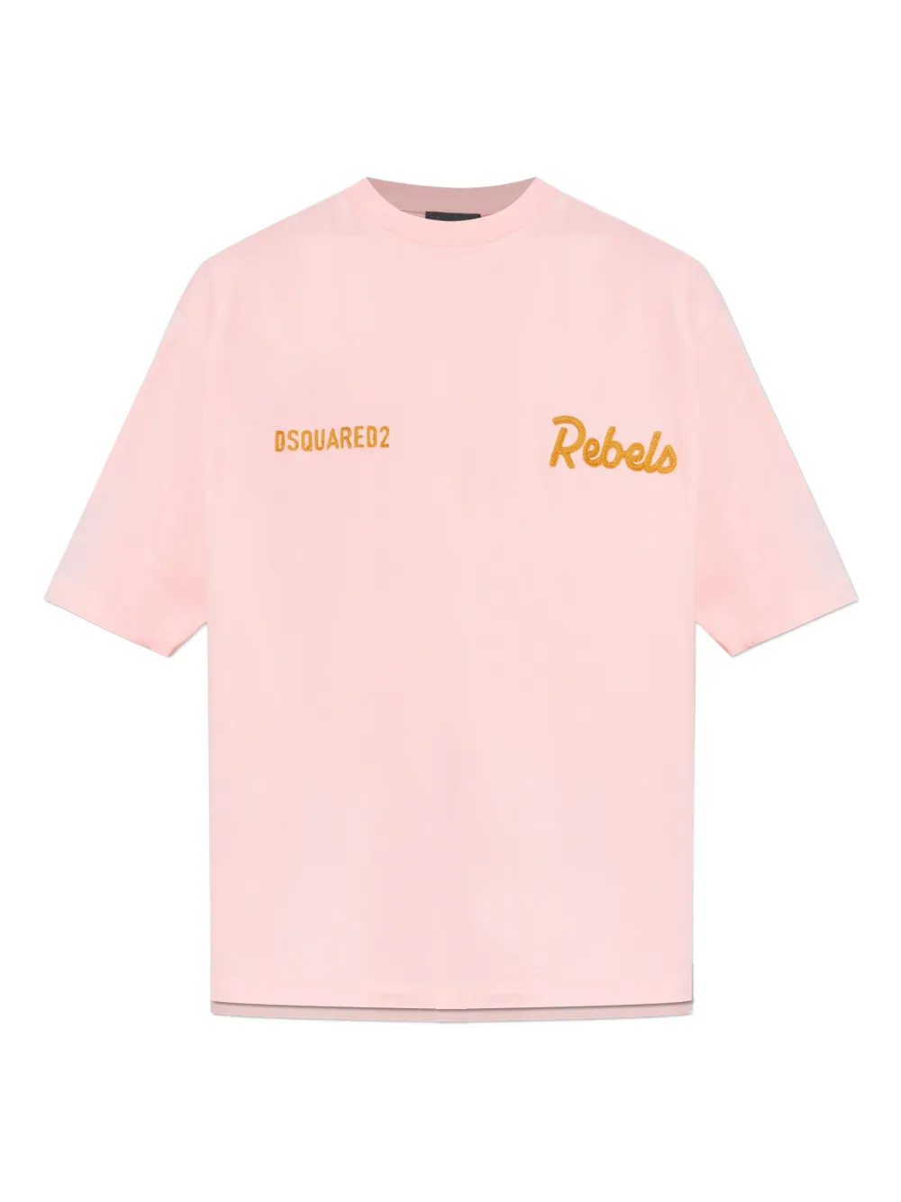 DSQUARED2 logo graphic T-shirt - Rosa
