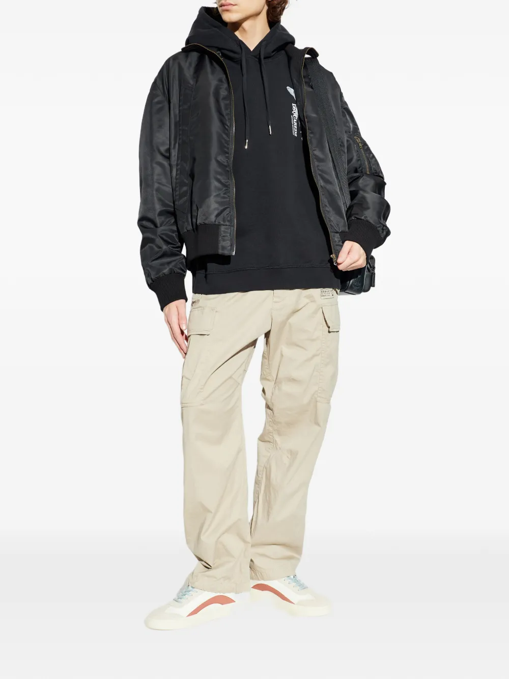 DSQUARED2 graphic hooded sweatshirt | Hoodies | Image 2