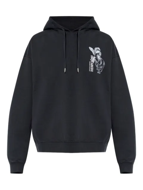 DSQUARED2 graphic hooded sweatshirt