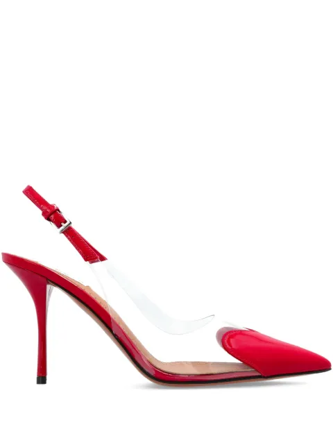 Alaïa Le Coeur slingback pumps