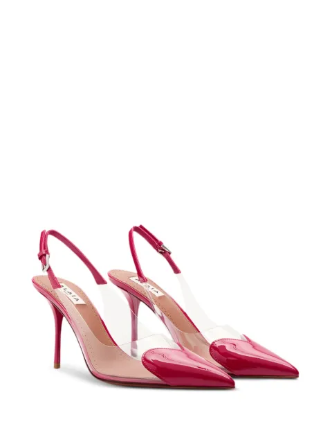 Alaïa Le Coeur slingback pumps