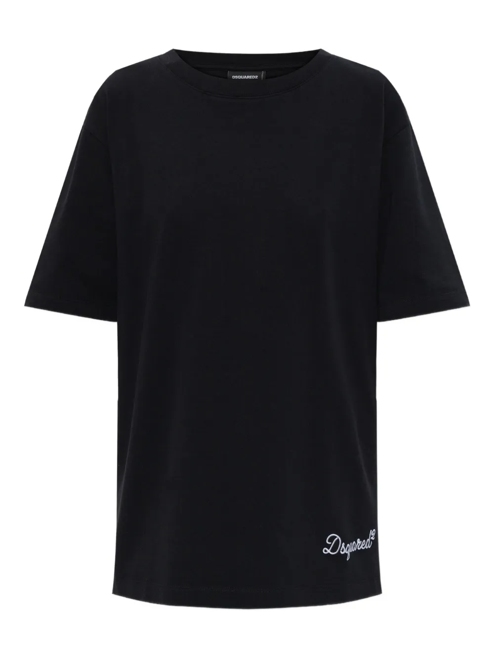 DSQUARED2 embroidery short-sleeve T-shirt - Schwarz
