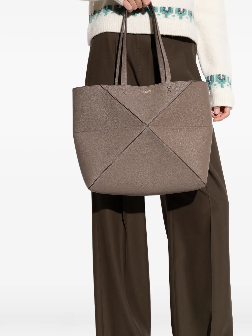 LOEWE medium Puzzle Fold tote bag | Image 2