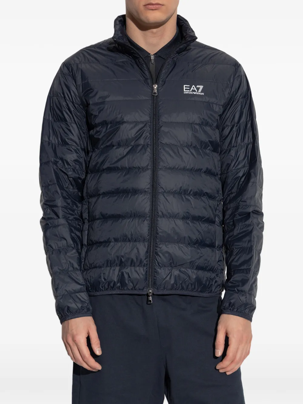 Ea7 Emporio Armani Gewatteerd jack Blauw