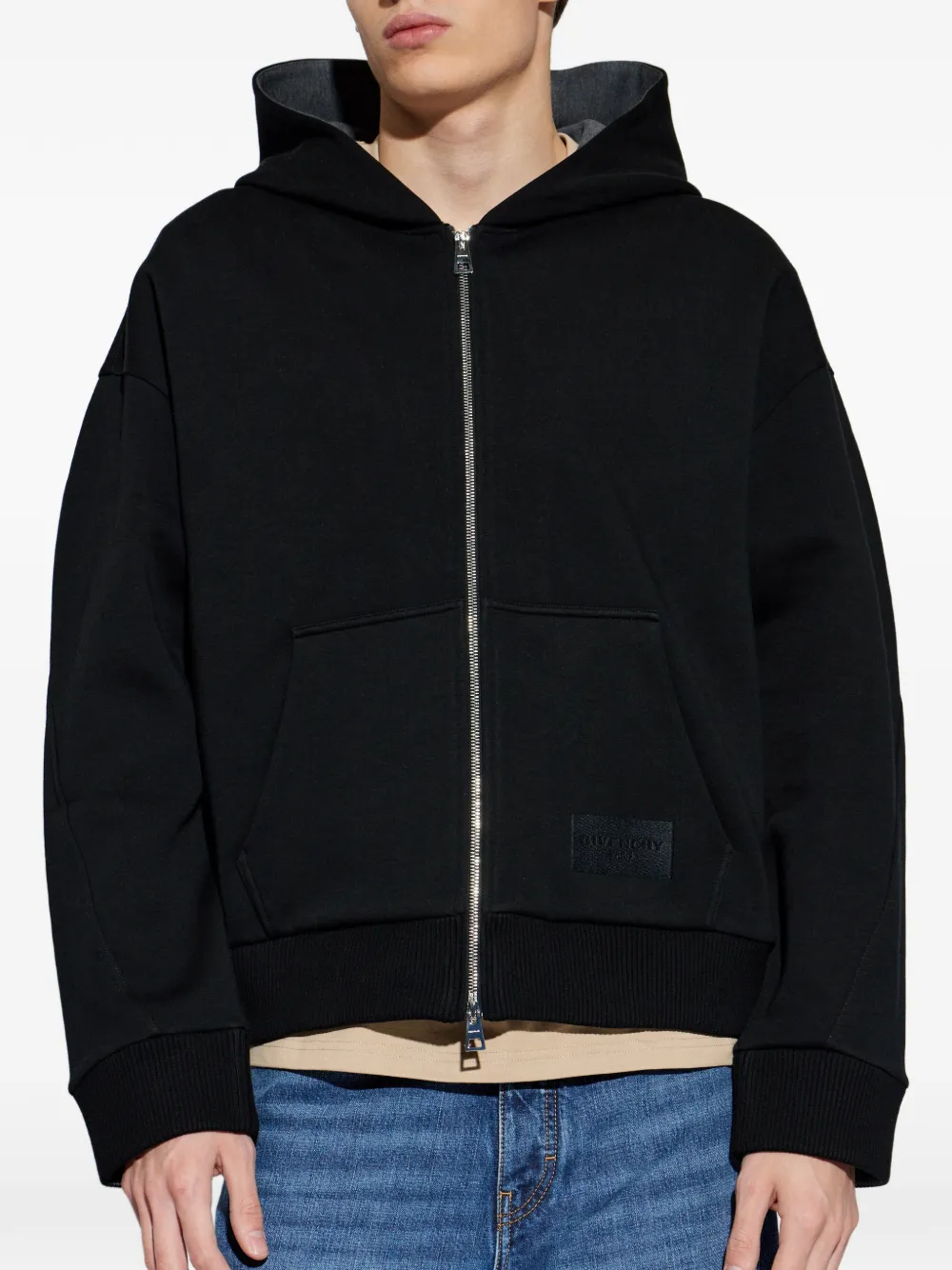  Givenchy Zip Hoodie - Black 