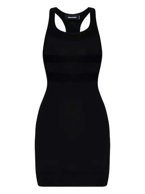 DSQUARED2 logo racerback mini dress