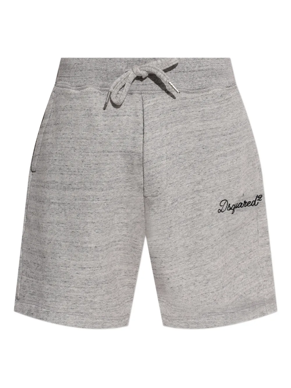 DSQUARED2 embroidered track shorts - Grigio