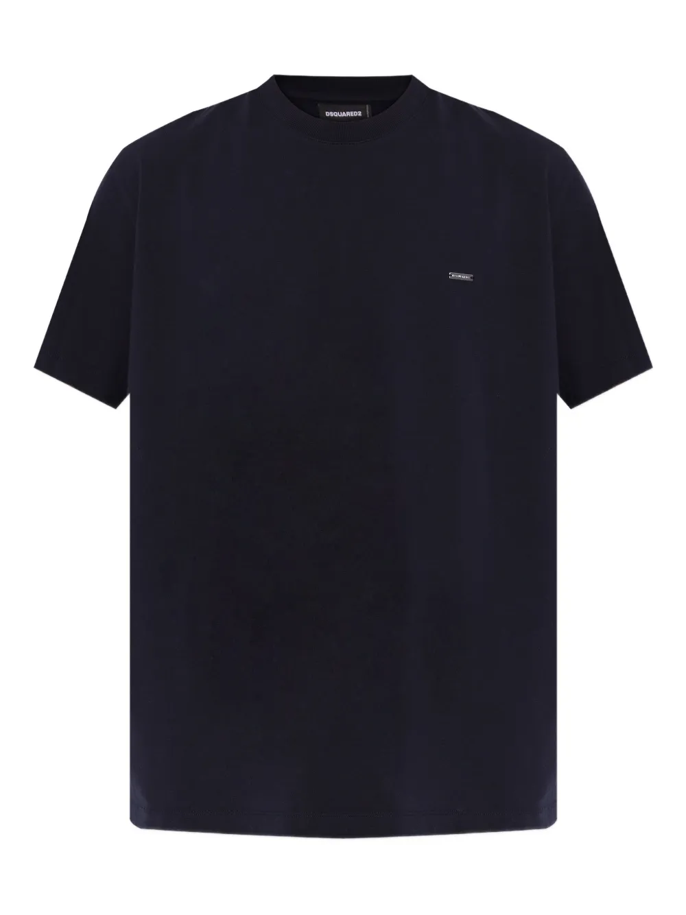 DSQUARED2 Camiseta com placa de logo | Azul | Image 1