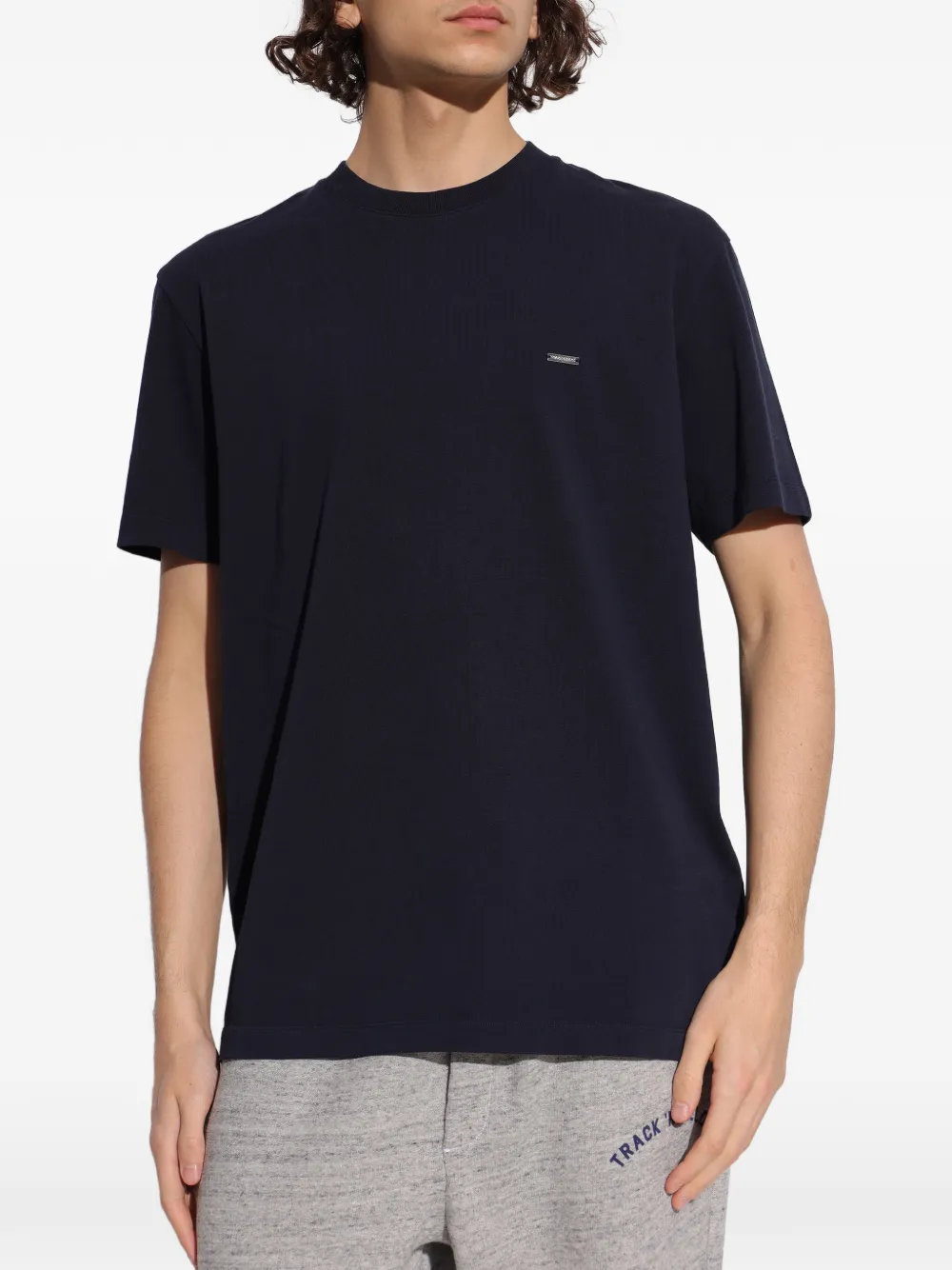  Dsquared2 Logo-plaque T-shirt - Blue 