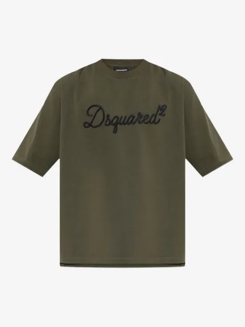DSQUARED2 logo-embroidered loose-fit T-shirt