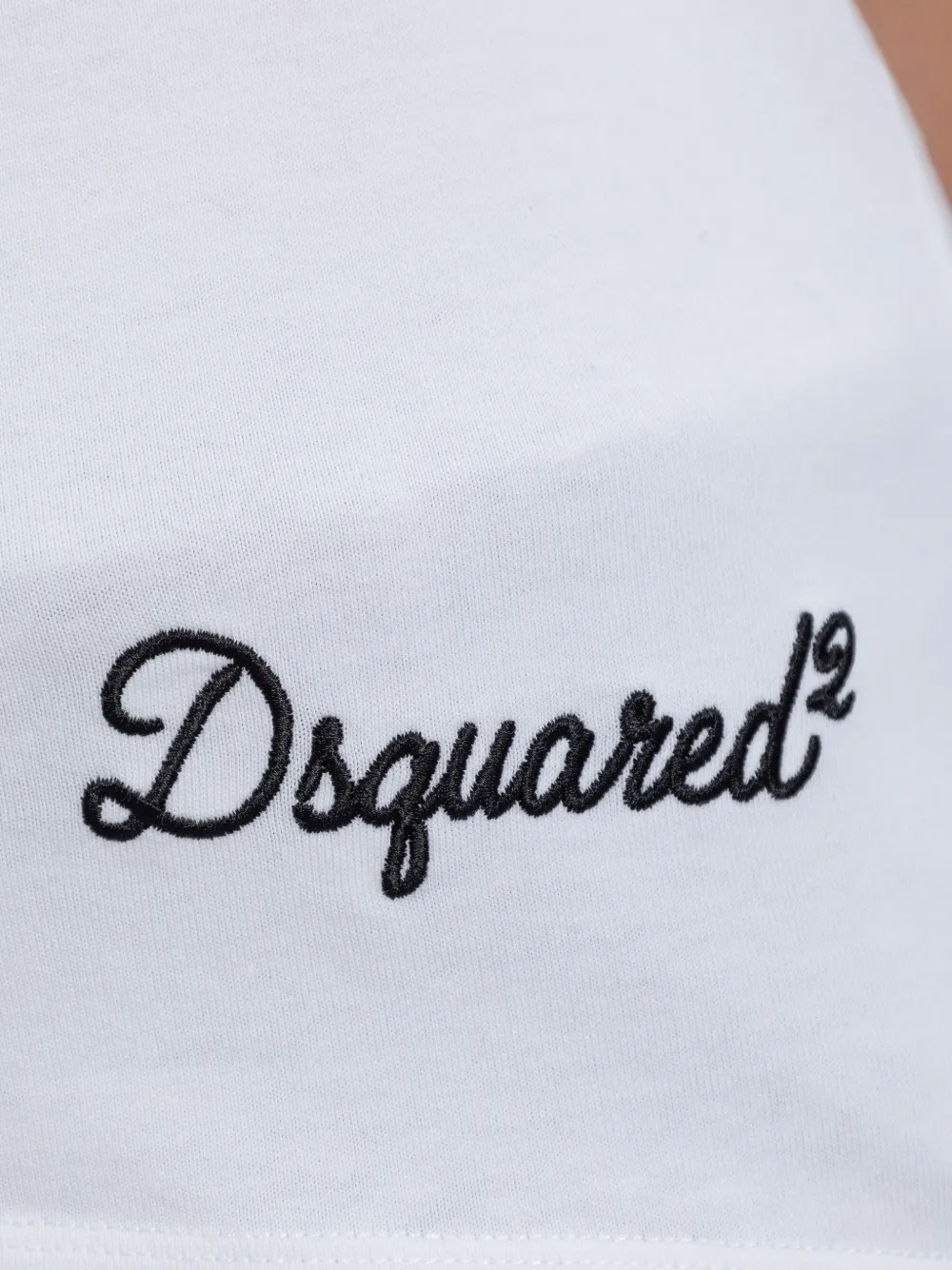 DSQUARED2 T-shirt met ronde hals Wit