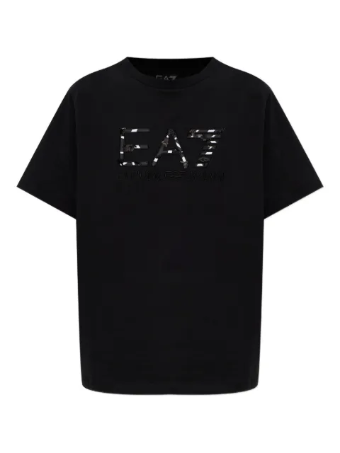 Ea7 Emporio Armani playera con logo gráfico