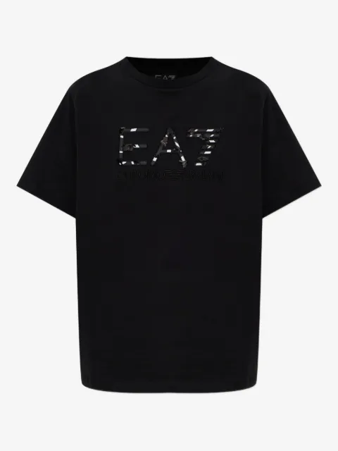 Ea7 Emporio Armani playera con logo gráfico