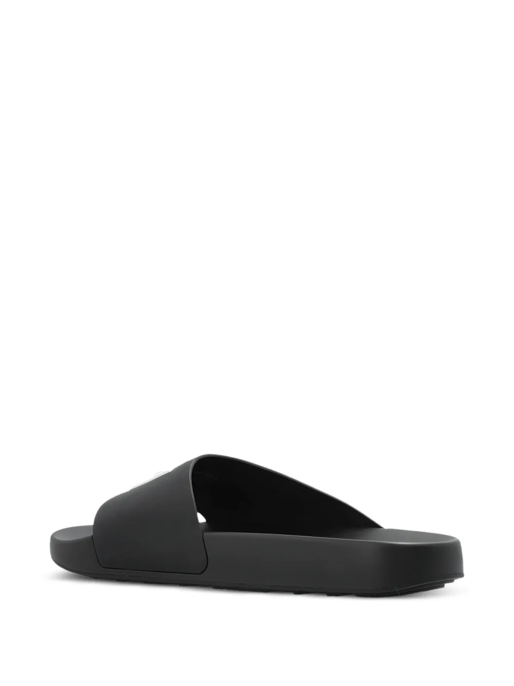 Givenchy Slippers met logodetail Zwart