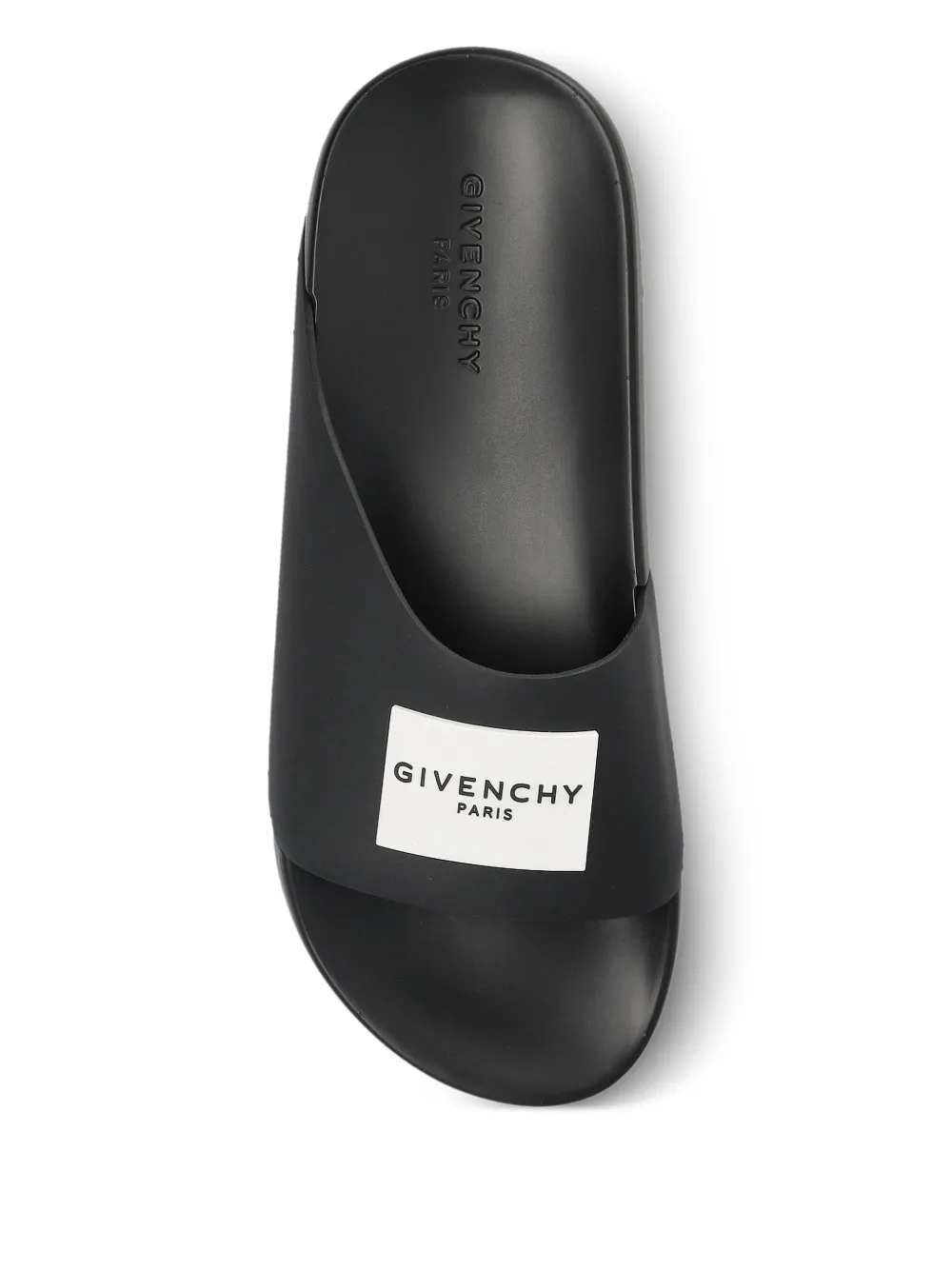 Givenchy Slippers met logodetail Zwart