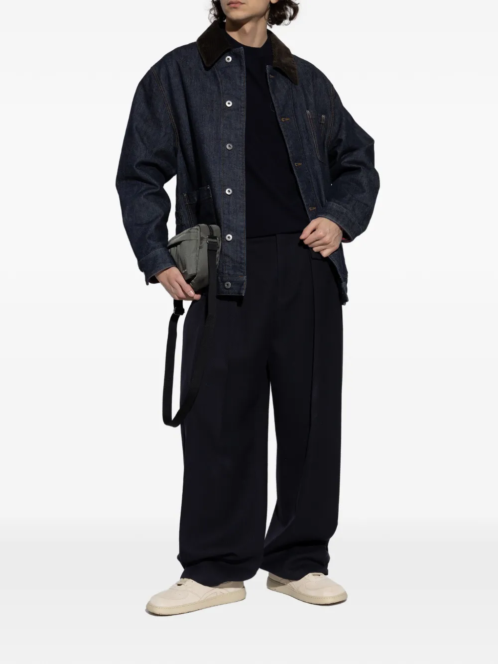 LOEWE Jambo lace-up sneakers Beige