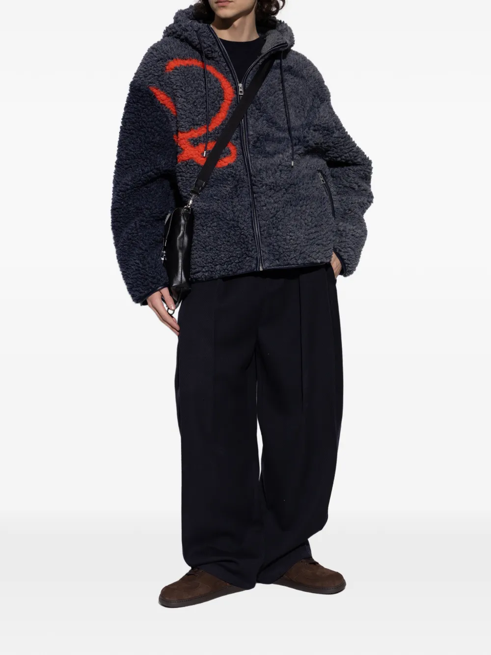 LOEWE Jambo lace-up sneakers Bruin