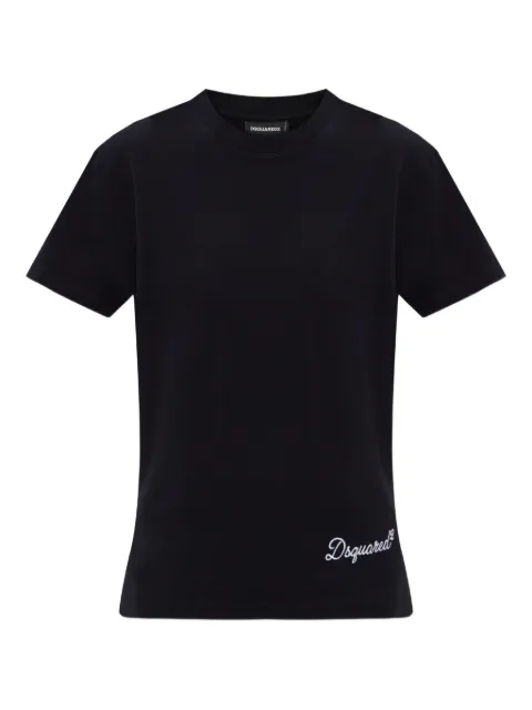 DSQUARED2 logo-embroidered T-shirt