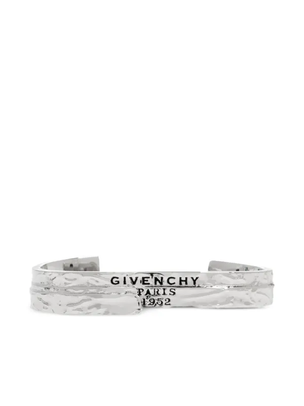 Givenchy ロゴプレートブレスレット リカルドティッシュ期　エディ期 Givenchy Givenchy Tape ブレスレット | シルバートーン | FARFETCH JP