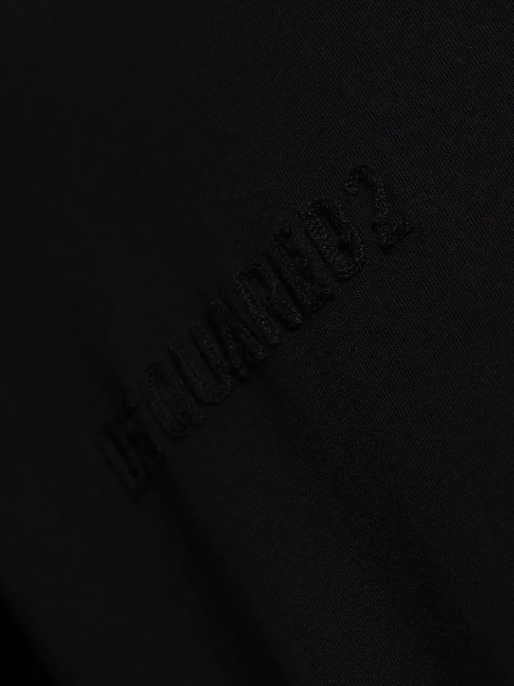 DSQUARED2 Rebels ruimvallend T-shirt Zwart