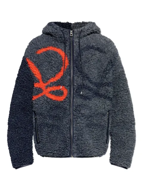 LOEWE zip-up hooded jacket