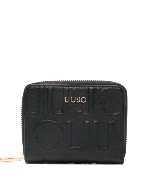 LIU JO embossed zip wallet