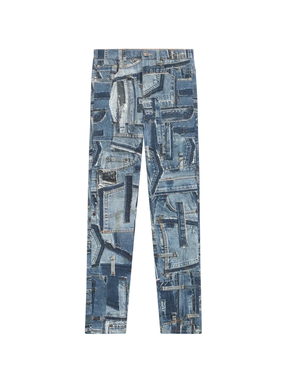 Roberto Cavalli Patchwork Capsule Collection skinny jeans