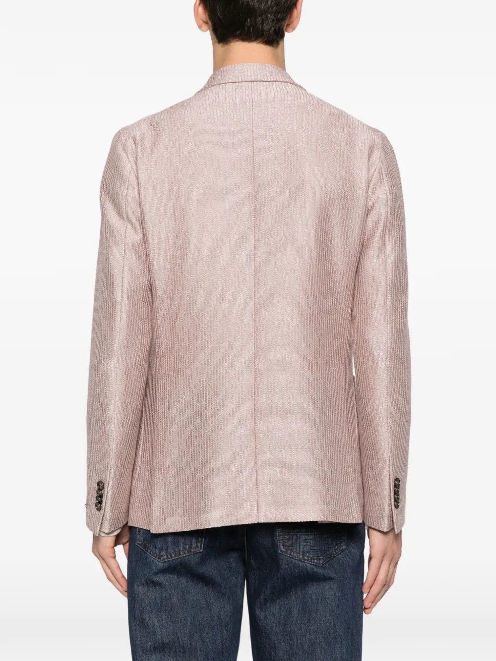 Tagliatore Blazer met dubbele rij knopen Roze