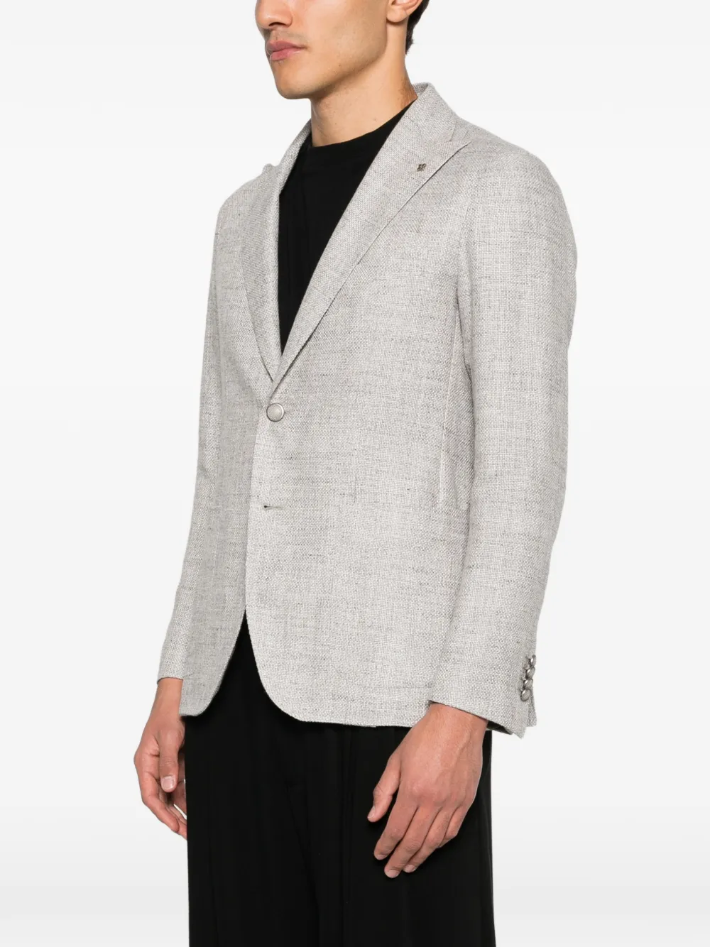 Tagliatore Jack met knopen Beige