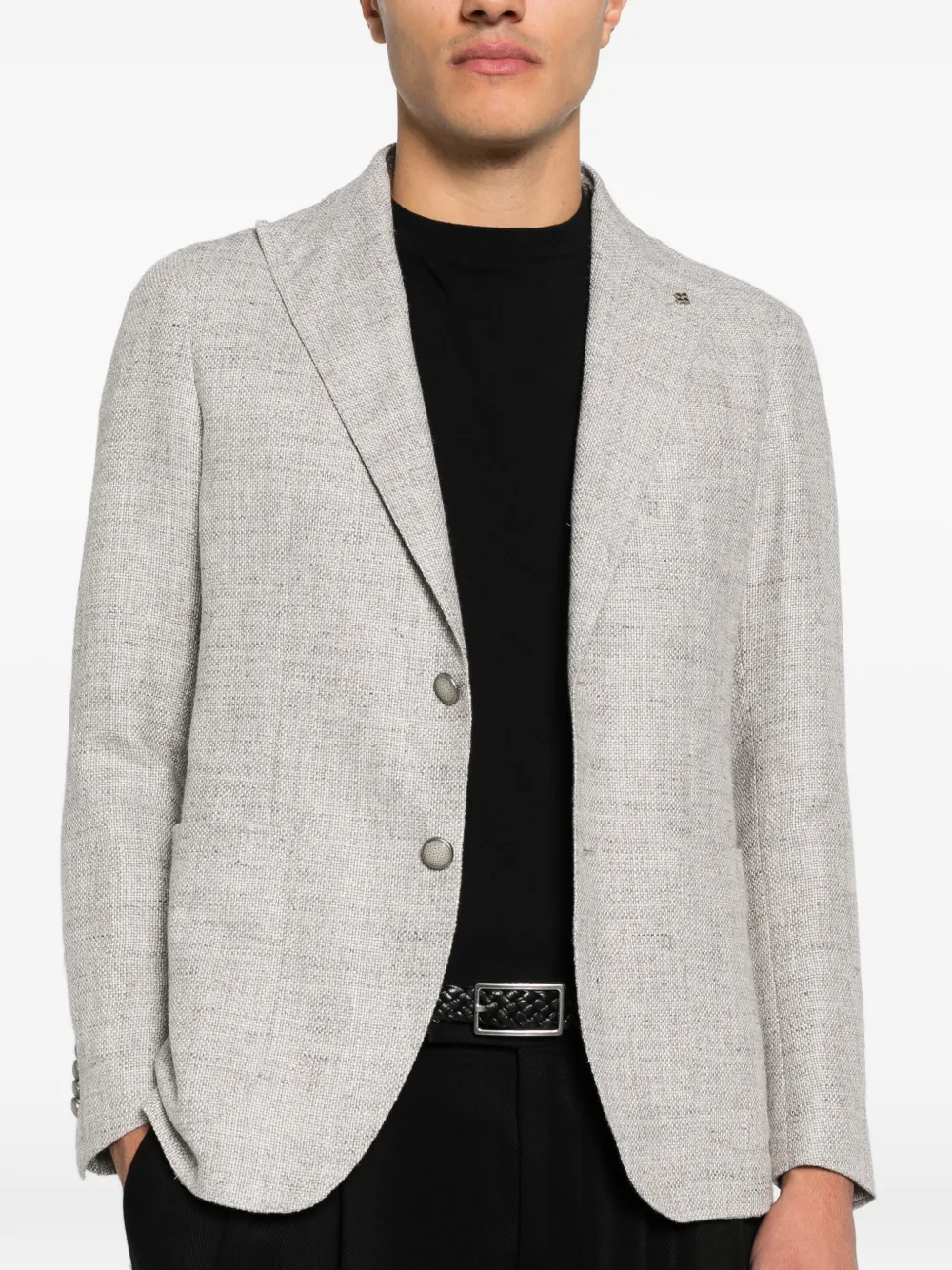 Tagliatore Jack met knopen Beige