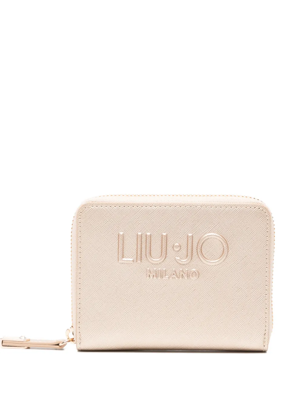 LIU JO logo-embossed zip wallet | Neutrals | Image 1