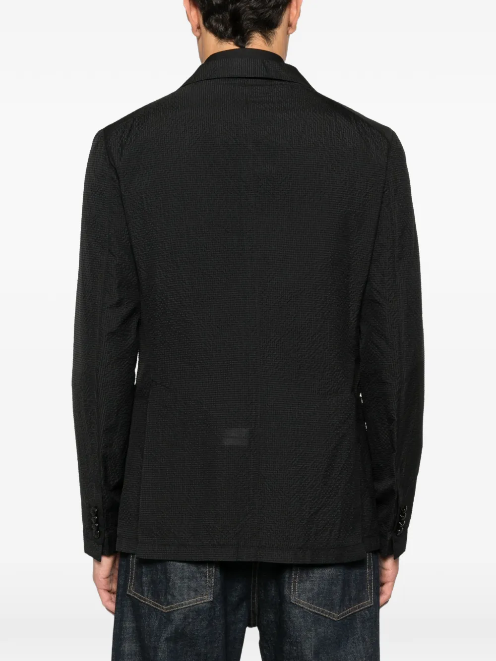 Tagliatore Blazer met textuur Zwart