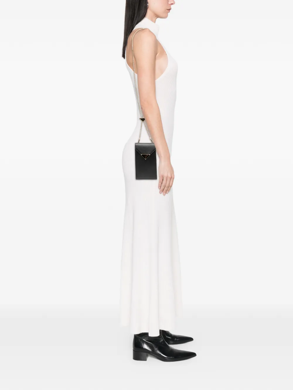 Prada Pre-Owned 2013-2025 Mini Saffiano Lux Top Handle Bag satchel | Pre-Owned | Image 2