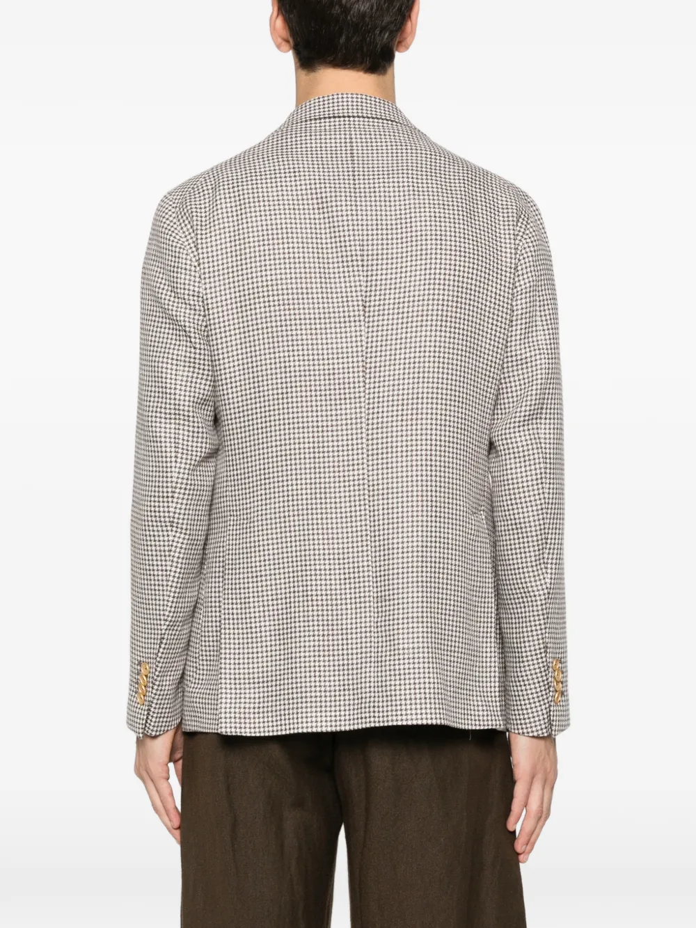 Tagliatore Blazer met enkele rij knopen Beige