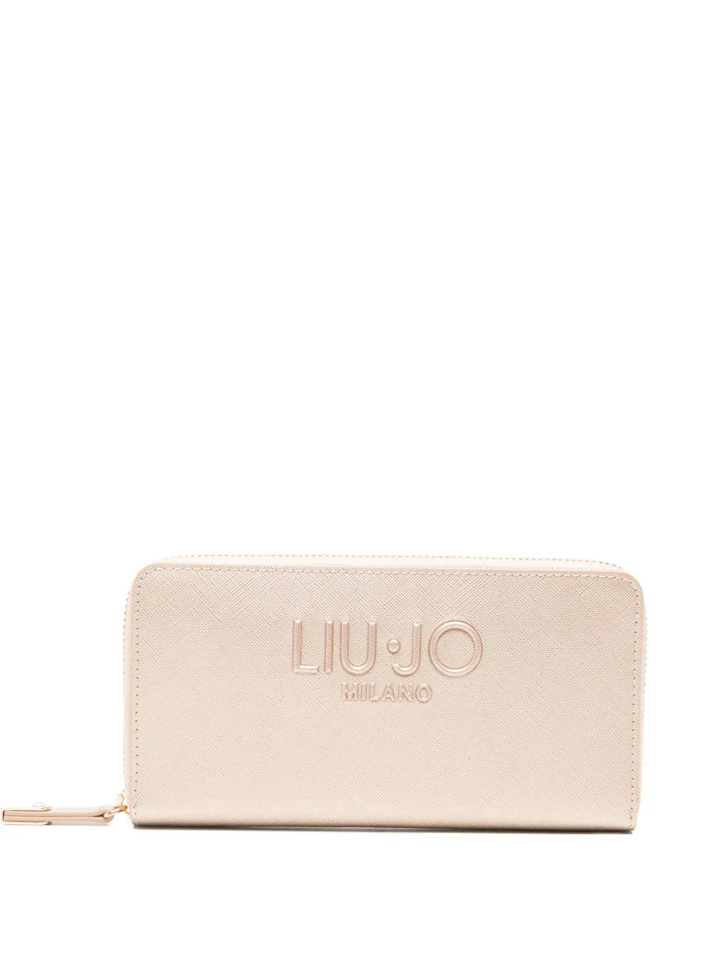 LIU JO logo-embossed zip wallet | Gold | Image 1