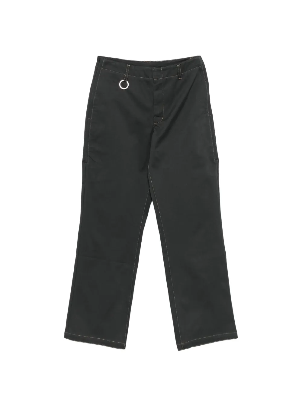 Études Studio ring-detail chino trousers - Grau