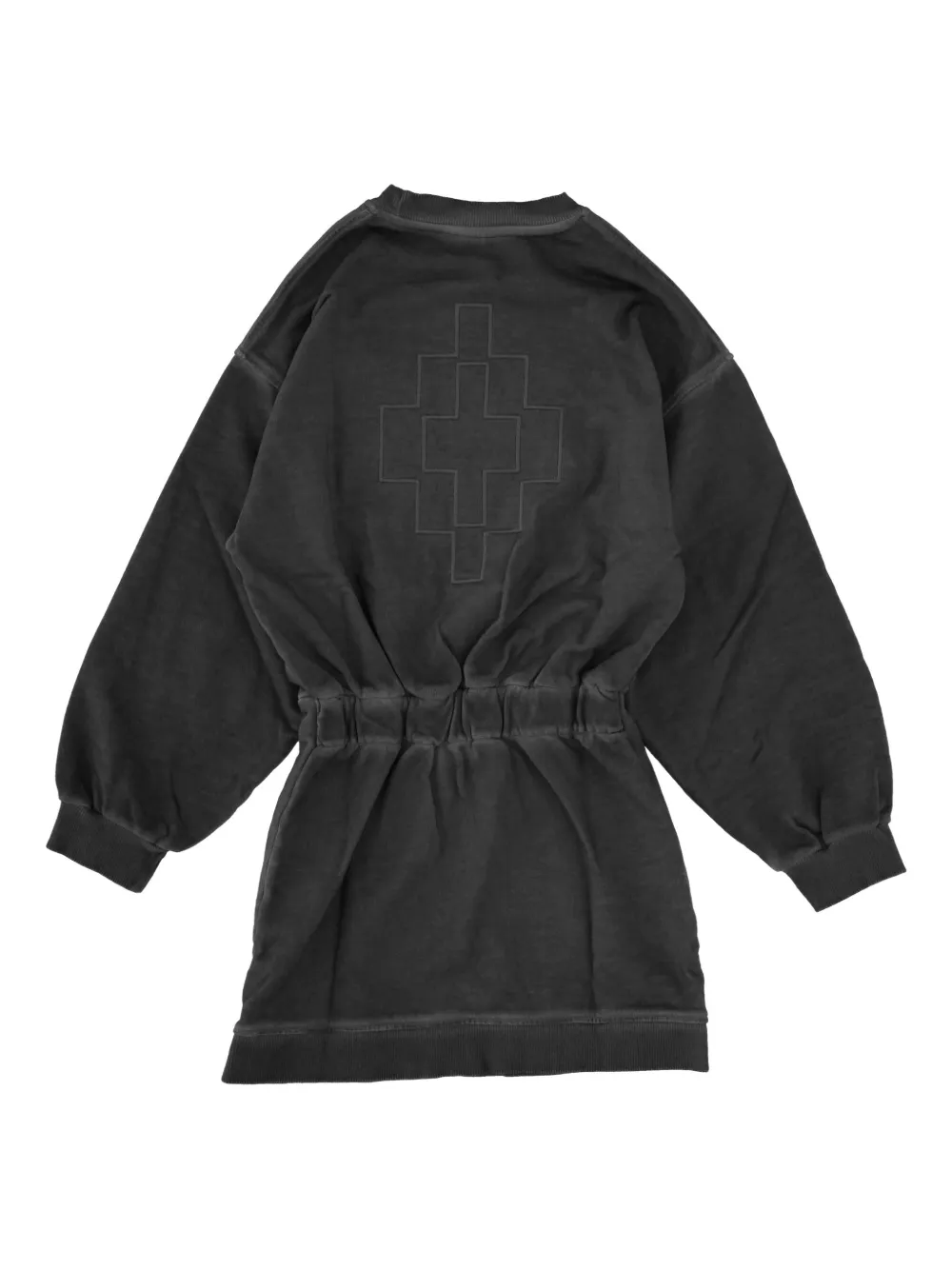 COUNTY OF MILAN KIDS Jurk met logodetail Zwart