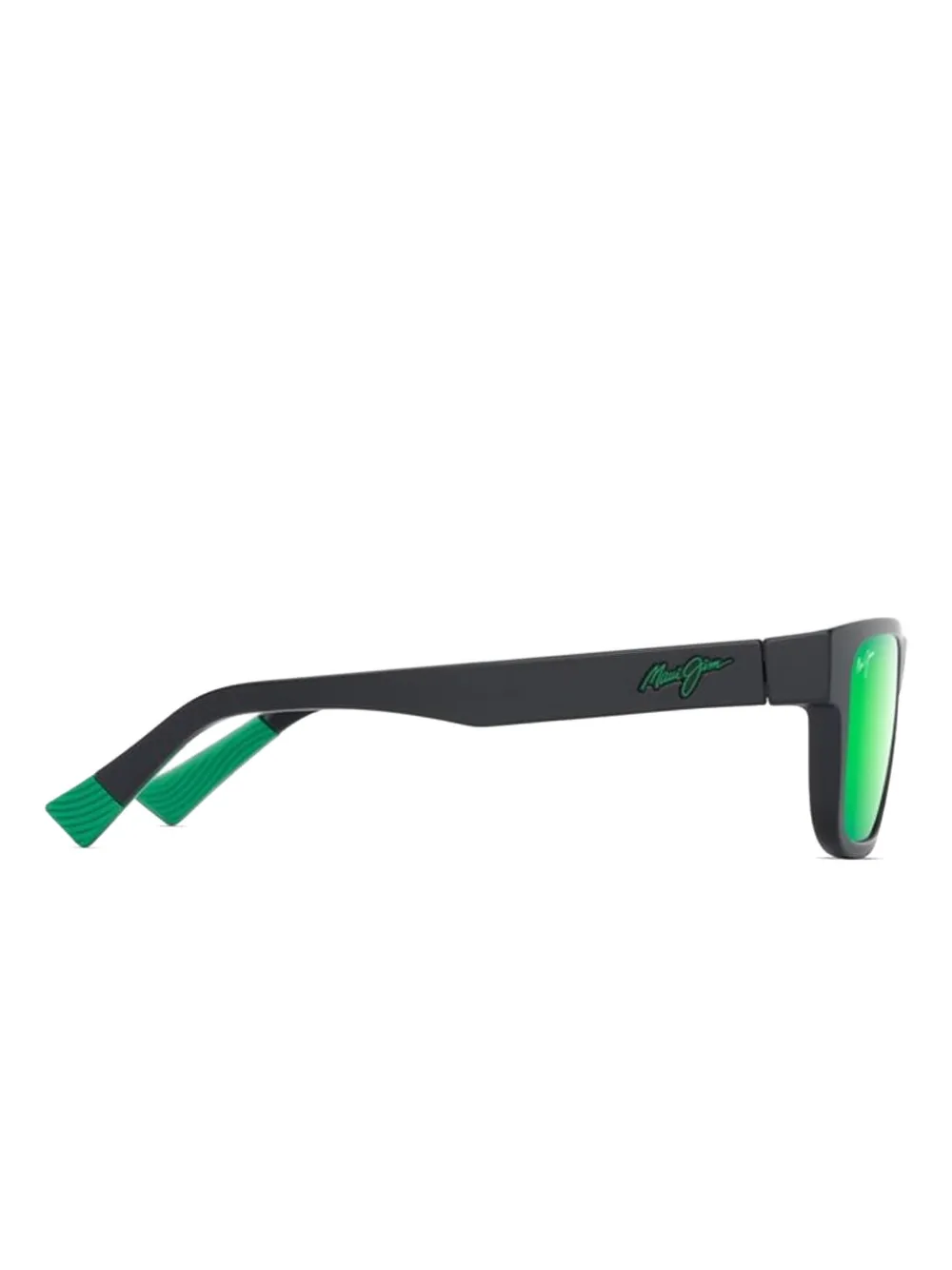 Maui Jim Keola zonnebril met rechthoekig montuur Zwart
