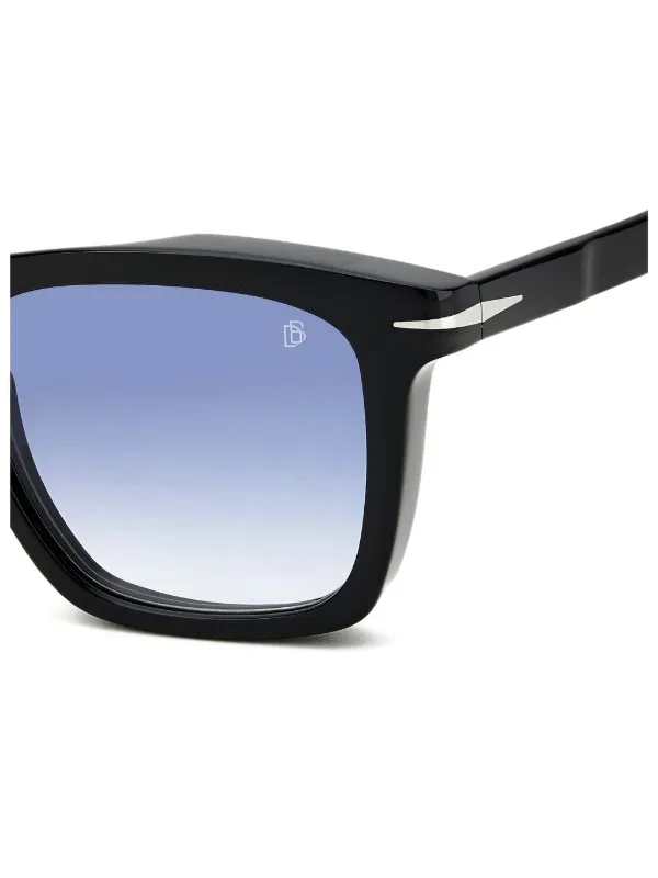 DAVID BECKHAM EYEWEAR スクエアフレーム サングラス | ブラック