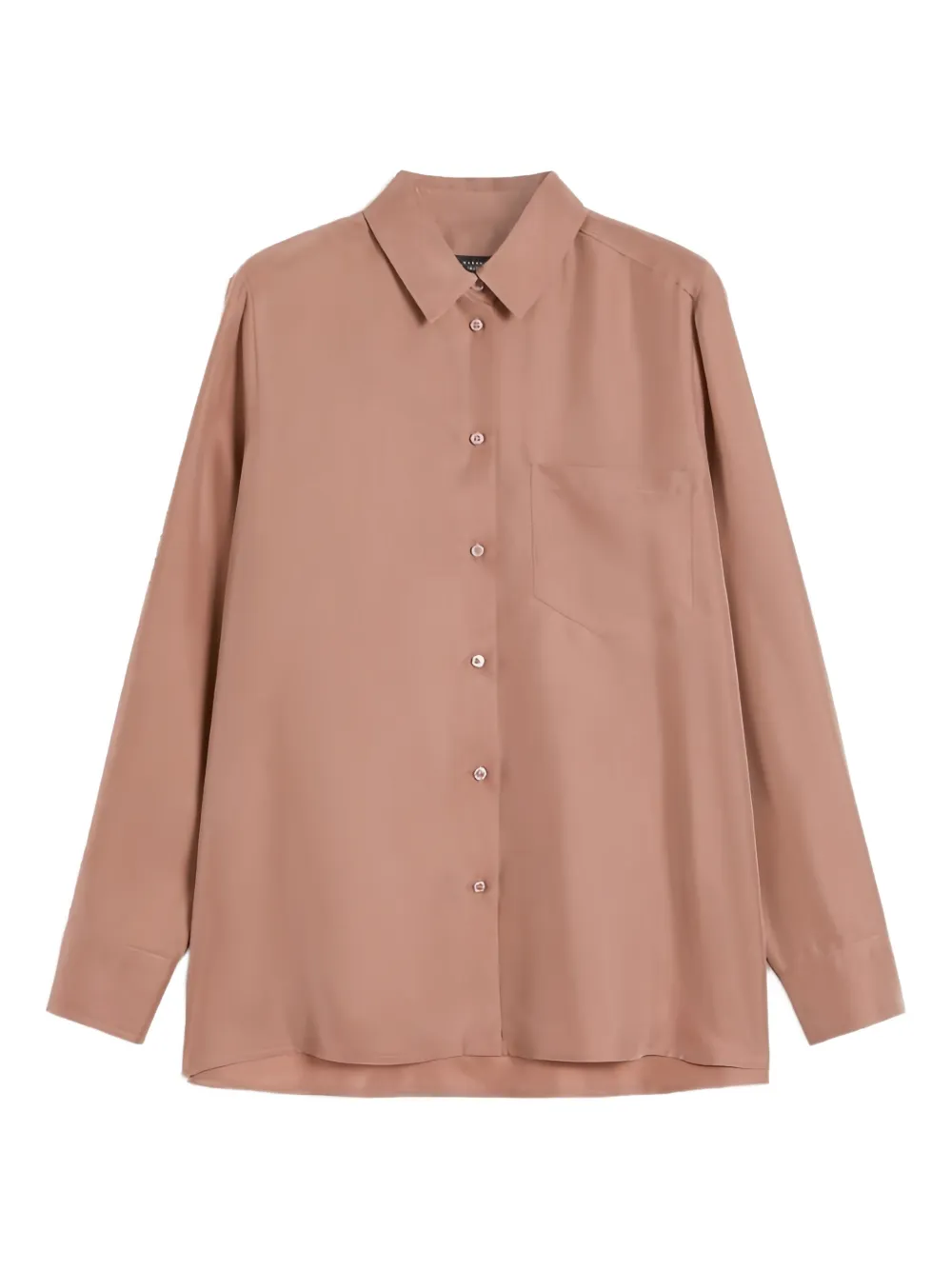 Weekend Max Mara Patch-pocket Shirt In Neutral