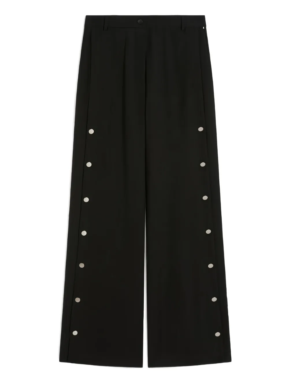 Max Mara Edere button-embellishment trousers | Black | Image 1