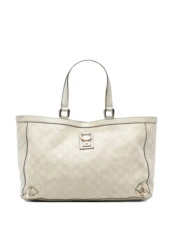 Gucci Pre-Owned 2016-2025 グッチシマ アビー Dリング トートバッグ